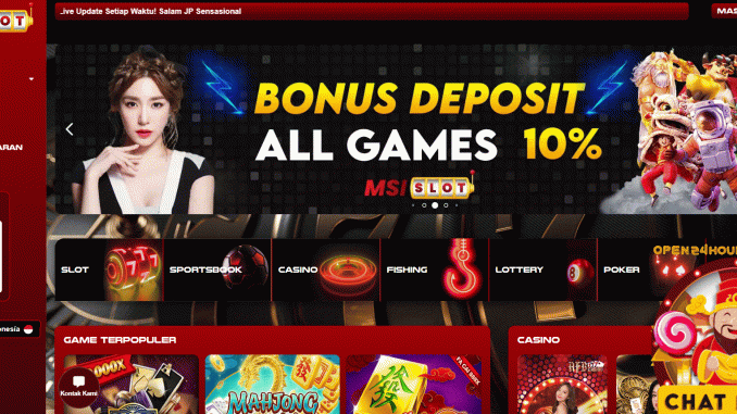 MSISLOT MSISLOT