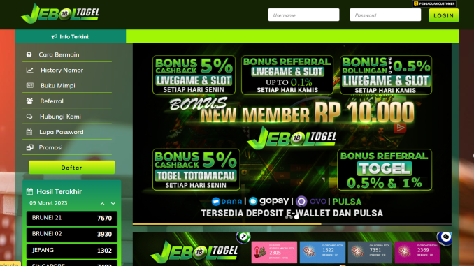 JEBOLTOGEL JEBOLTOGEL